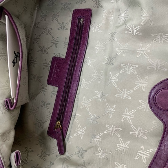 Lisk leather clutch purse bag - Picture 3 of 5